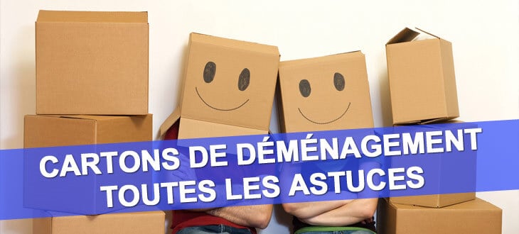 Cartons déménagement Français recyclés et pas chers