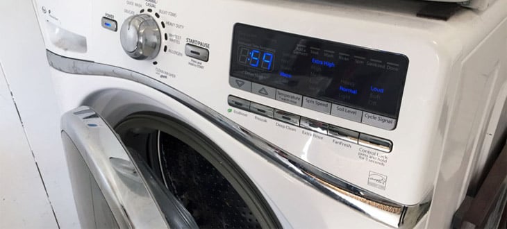 Consommation d'une machine à laver en eau et électricité
