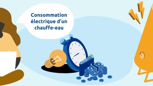 Consommation d'un chauffe-eau électrique