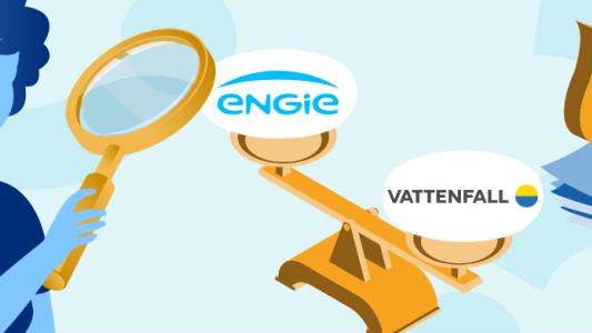 Vattenfall ou Engie : quel est le meilleur fournisseur